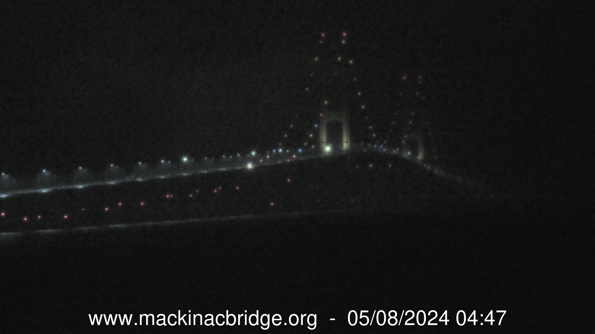 USA Mackinac Bridge Arch live camera