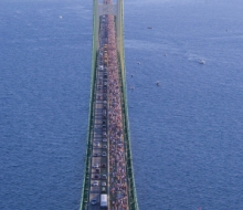 2007 Labor Day Mackinac Bridge Walk Run Swim