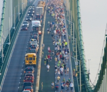 2009 Mackinac Bridge Labor Day Walk.