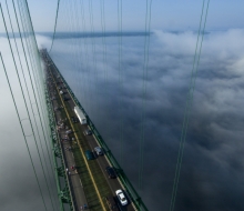 2009 Mackinac Bridge Labor Day Walk.